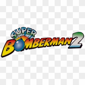 Super Bomberman 2 Snes Logo, HD Png Download - bomberman png