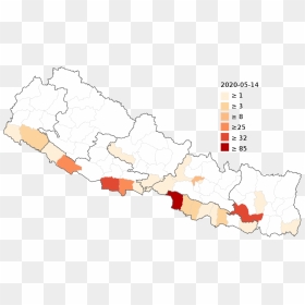 Corona Effected Places In Nepal, HD Png Download - latest png effect
