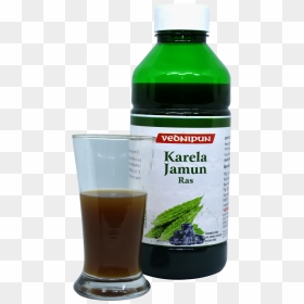 Karela Ras Juice Image Vednipun, HD Png Download - jamun png