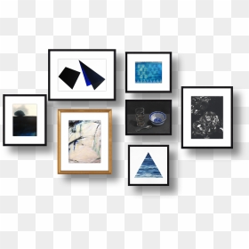 Frame On Wall Png , Png Download - Art Wall Frame Png, Transparent Png - wall frame png