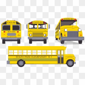 South Park Elementary Bus, HD Png Download - indian school bus png