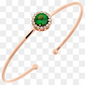 Emerald, HD Png Download - gold bracelet png