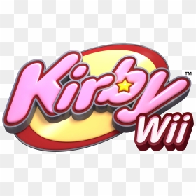 Kirby Wii Logo - Little Buddy Plush, HD Png Download - kirby logo png