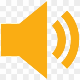 I Cannot Hear The Webinar On Mobile - Speaker Icon Yellow Png, Transparent Png - volume png