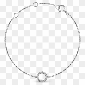 White Gold Bracelet, Pu14016-obd V - Necklace, HD Png Download - gold bracelet png