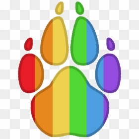 Paw Pride Lgbt - Lgbt Furry Pride Flag, HD Png Download - pride png