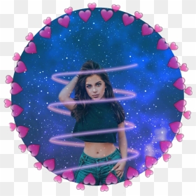 #babyariel #fabulous #hearts #spiral #galaxy #tumblr - Girl, HD Png Download - spiral galaxy png