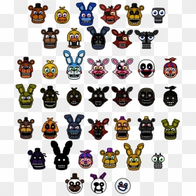 Fnaf World Adventure Characters, HD Png Download - fnaf world png