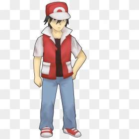 Pokemon Trainer Red Png 6 » Png Image - Red Pokemon Trainer Png, Transparent Png - pokemon trainer png