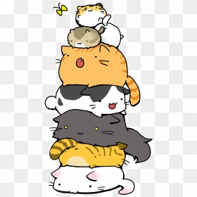 Anime Cat Clipart - Cute Cat Wallpapers Cartoon, HD Png Download - kawaii cat png