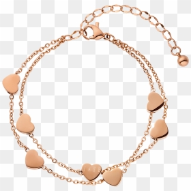 Love Chain Silver Paul Valentine, HD Png Download - gold bracelet png