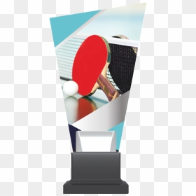 Glass Basketball Trophy Design, HD Png Download - table tennis png