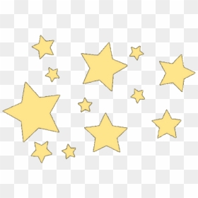 #kawaii #cute #yellow #pastel #stars #overlay #png - The Square Bar, Transparent Png - stars overlay png