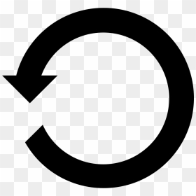 Rotate Ccw Reload Refresh Loop Arrow Svg Png Icon Free - Circle Transparent Loop Arrow, Png Download - refresh png
