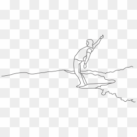 Png-surfing - Line Art, Transparent Png - surfing png