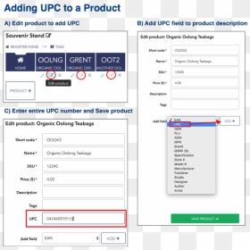 Screenshot, HD Png Download - upc code png