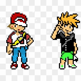 Pokemon Trainer Red And Blue Clipart , Png Download - Pokemon Trainer Red And Blue, Transparent Png - pokemon trainer png