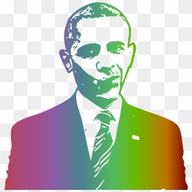 Obama Rainbow Pride Clip Arts - Rainbow Flag, HD Png Download - pride png