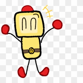 Bomberman Yellow, HD Png Download - bomberman png