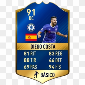 Fifa 17 Png Cards - Isco Tots Fifa 17, Transparent Png - fifa png