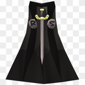 The Runescape Wiki - Pattern, HD Png Download - black cape png