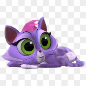 Puppy Dog Pals Hissy The Cat - Puppy Dog Pals Cat, HD Png Download - puppy dog pals png