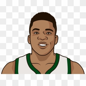Giannis Antetokounmpo Has Four 30 Point Games Already, - Stephen Curry Cartoon Drawing, HD Png Download - giannis antetokounmpo png