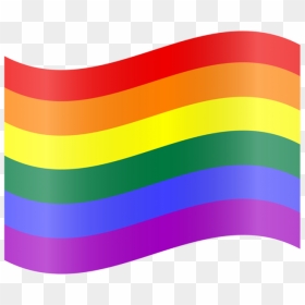 Flag Pride Rainbow Lgbt Lesbian Gay Bisexu - Transparent Gay Flag, HD Png Download - pride png