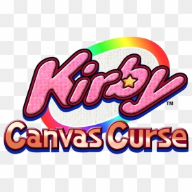 Kirby Canvas Curse Logo, HD Png Download - kirby logo png