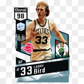 Larry Bird Png Vector Transparent - Larry Bird 2k Card, Png Download - giannis antetokounmpo png