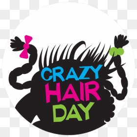 Crazy Hair Day Png, Picture - Kids Crazy Hair Day Cartoon, Transparent Png - crazy hair png