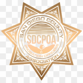 Logo - San Diego County Probation Officers Assoc Logo, HD Png Download - aflac logo png