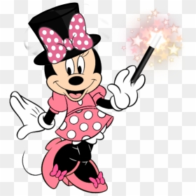 #minnie #magic #circo #circus #laço #rosa - Minnie Mouse Coloring Pages, HD Png Download - minnie rosa png