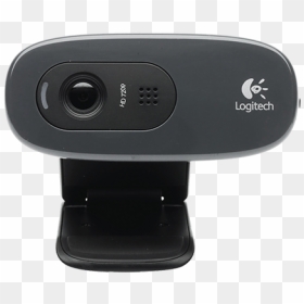 Logitech C270 Hd Computer Webcam - Webcam Logitech Hd 720p, HD Png Download - webcam png