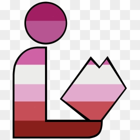 Lesbian Pride Library Logo - Library Logos, HD Png Download - pride png