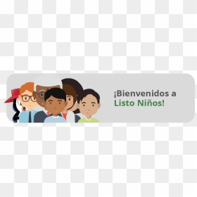 ¡bienvenidos A Listo Niños - Cartoon, HD Png Download - niños png