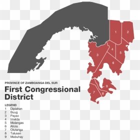 Zamboanga Sibugay 1st - Legislative Districts Of Zamboanga Sibugay, HD Png Download - 1st png
