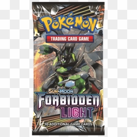 Pokemon Forbidden Light Booster, HD Png Download - pokemon card png