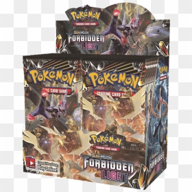 Pokemon Forbidden Light Booster Box, HD Png Download - pokemon cards png