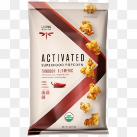 Activated Superfood Popcorn Turmeric Tandoori, HD Png Download - snacks png