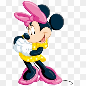 Mickey Sentado Png - Mickey Mouse Minnie Png, Transparent Png - minnie rosa png