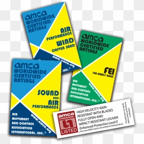 Amca Certified Ratings, HD Png Download - on air sign png