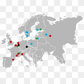 Map Of Europe - Map Of Europe Grey Png, Transparent Png - owens corning logo png