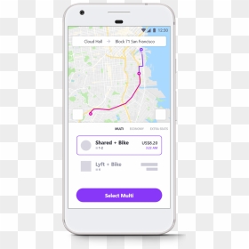 Map, HD Png Download - lyft png