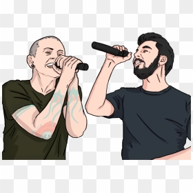 Kinkin Park - Singing, HD Png Download - linkin park png