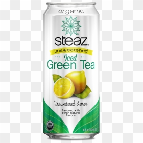 Image - Steaz Iced Green Tea, HD Png Download - lemon tea png