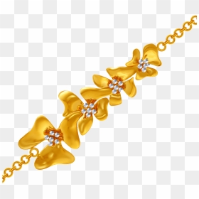 10kt Yellow Gold Bracelet For Women - Necklace, HD Png Download - gold bracelet png