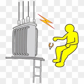 Accident Electric Electricity Shock High Electrical - Accident Electric Shock Png, Transparent Png - shock png