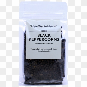 Black Peppercorns Refill Bag - Rice, HD Png Download - black cape png