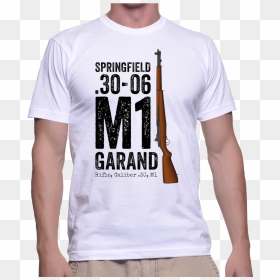 M1 Garand T-shirt - Active Shirt, HD Png Download - m1 garand png